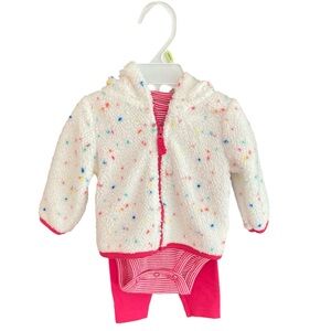 Carters baby legging and sweatshirt set